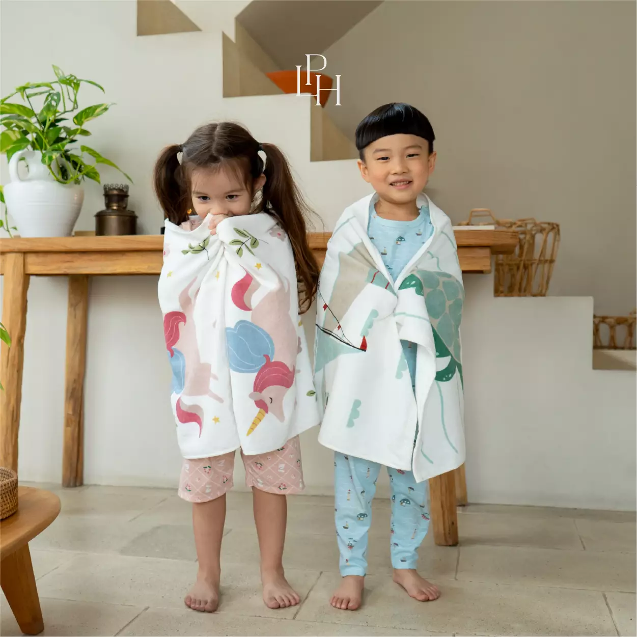 Little Palmerhaus - Little Terry Towel 44.0 (Handuk Bayi & Anak) Busy Street