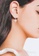 SO SEOUL silver Amora Heart Diamond Simulant Hoop Earrings and Necklace Set 35D78AC7DF4892GS_5