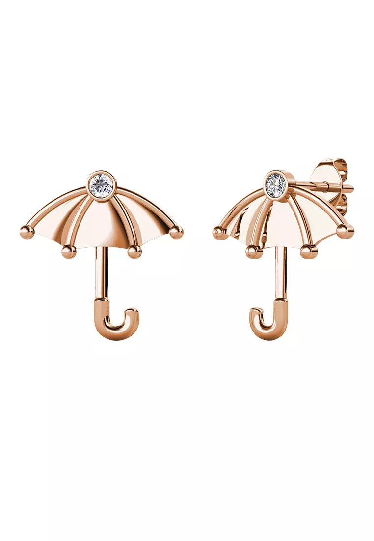 Buy Her Jewellery Her Jewellery Little Umbrella Earrings Rose