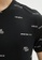 LC WAIKIKI black Printed Short Sleeve Men T-Shirt CC31BAABE6BDF9GS_3
