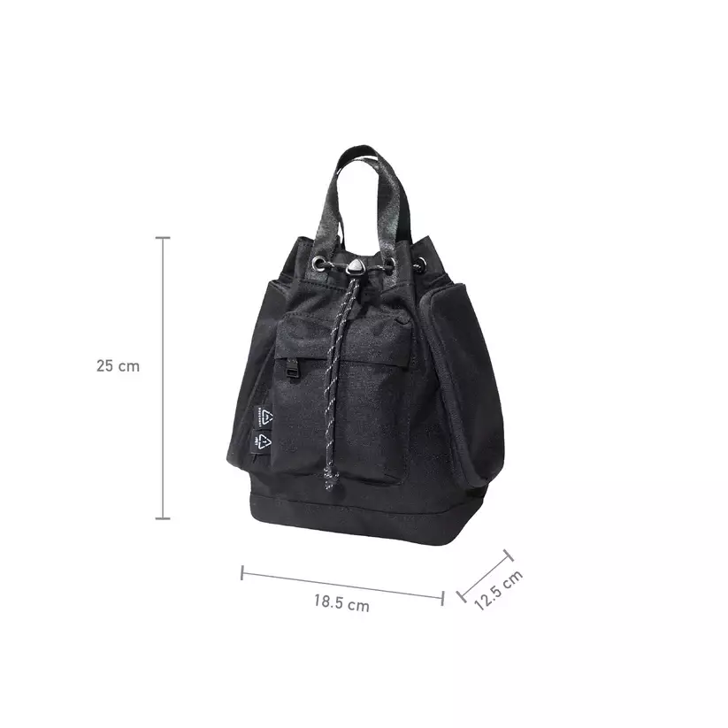 Doughnut Pyramid Tiny Black Tas Ransel Unisex  D344T-0003-F