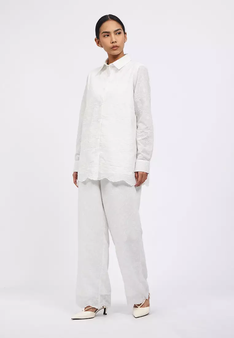 Long Sleeve Shirt with Pants Set