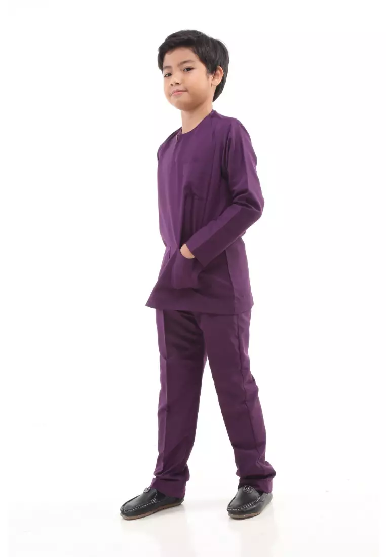 Baju Melayu Moden Teluk Belanga For Kids