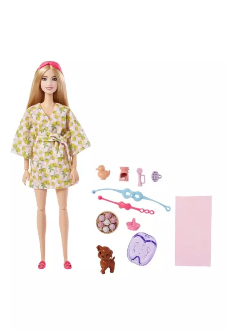 Barbie Doll With Puppy, Self-Care Spa Day
