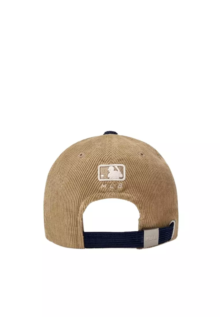 Jual MLB Korea MLB Varsity Corduroy Color Block Ball Cap