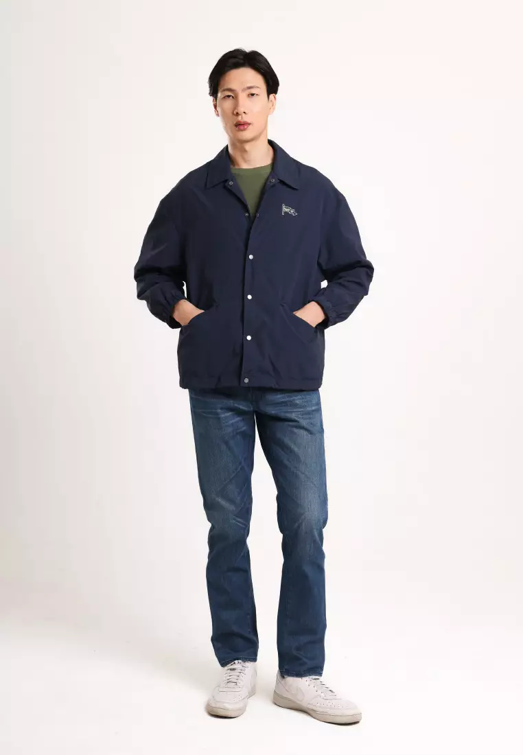 Used 1968 - Windbreaker Jacket Casual Waterproof Regular Fit Navy