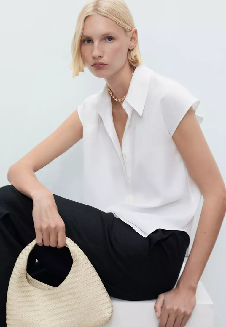 Lyocell Sleeveless Shirt