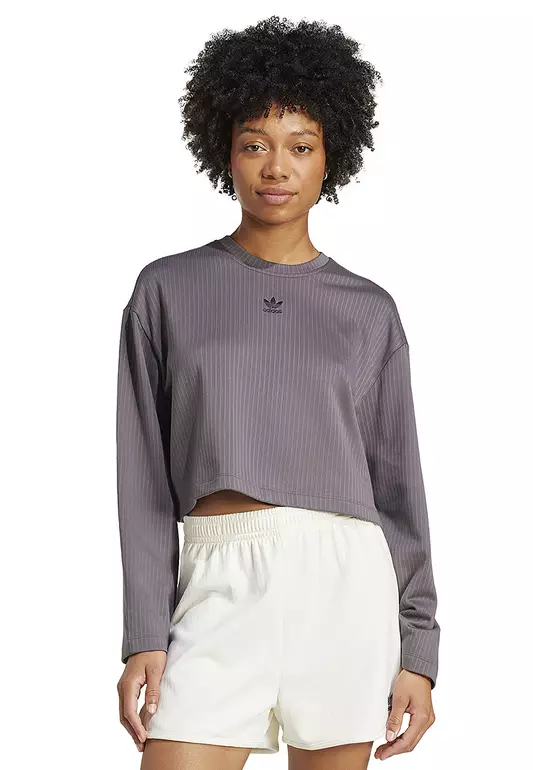 Essentials Winterized Wide Rib Long Sleeve Top