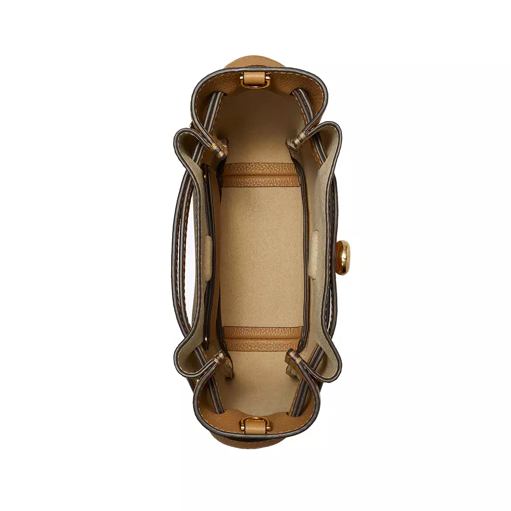 Small Romy Crossbody Bag Grained Tiramisu