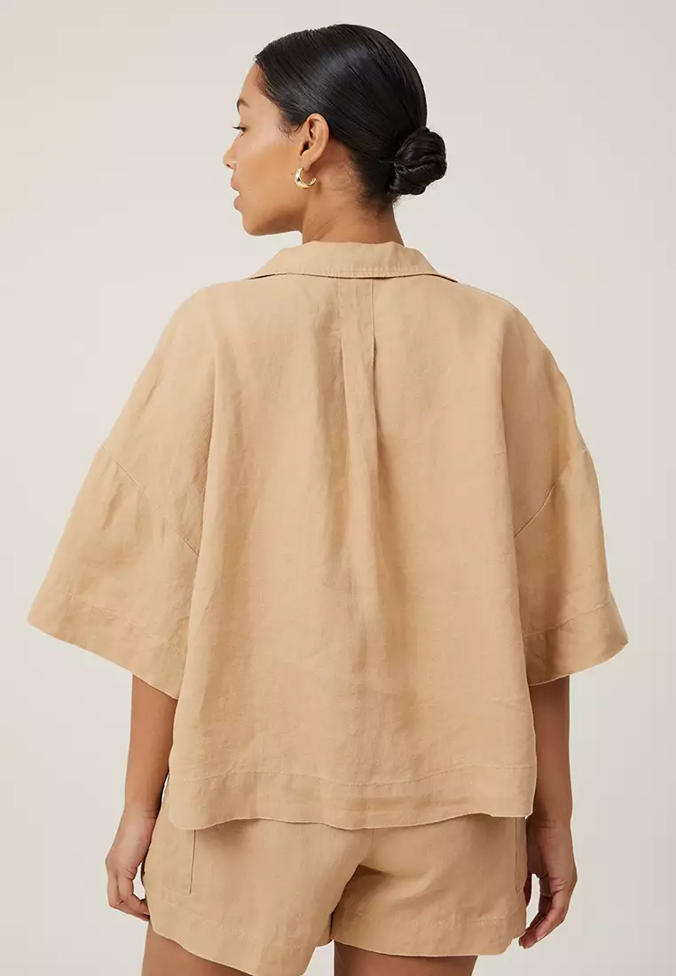 Frankie Linen Short Sleeve Shirt