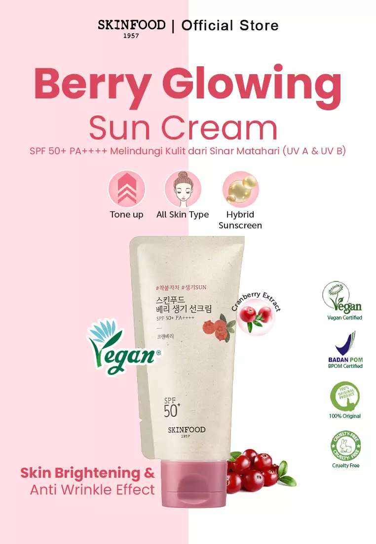 SKINFOOD - Berry Glowing Sun Cream