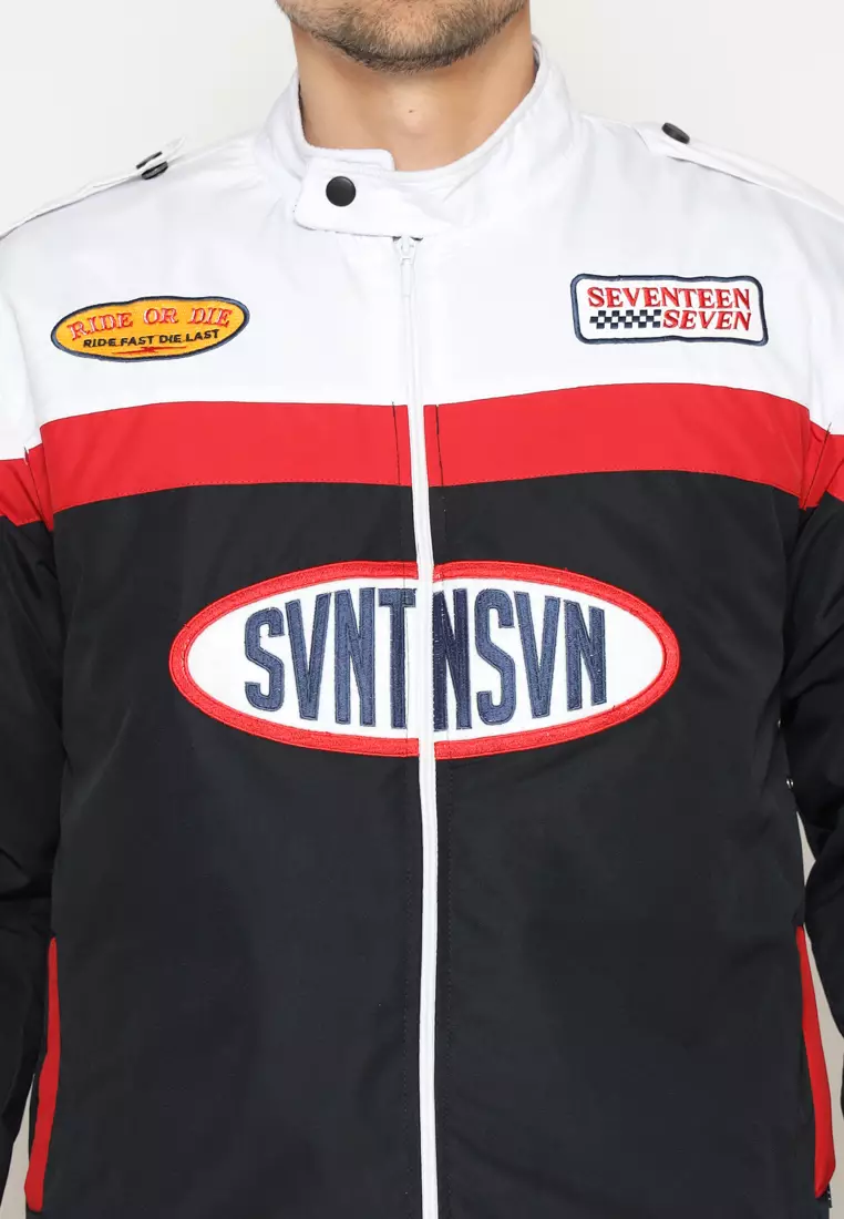 Jual 17seven Original JKTBORDIR07RCGBLK Original 2025 ZALORA