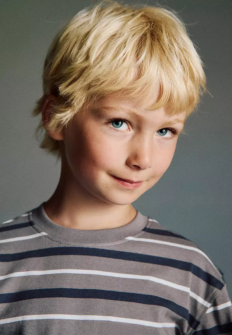 Striped Cotton T-Shirt