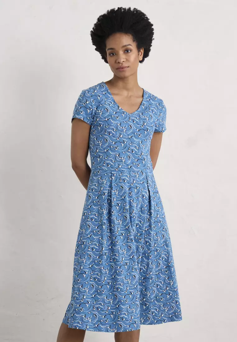 Buy Seasalt Cornwall Seasalt Cornwall Petite Blue Chapelle Dress 2024 ...