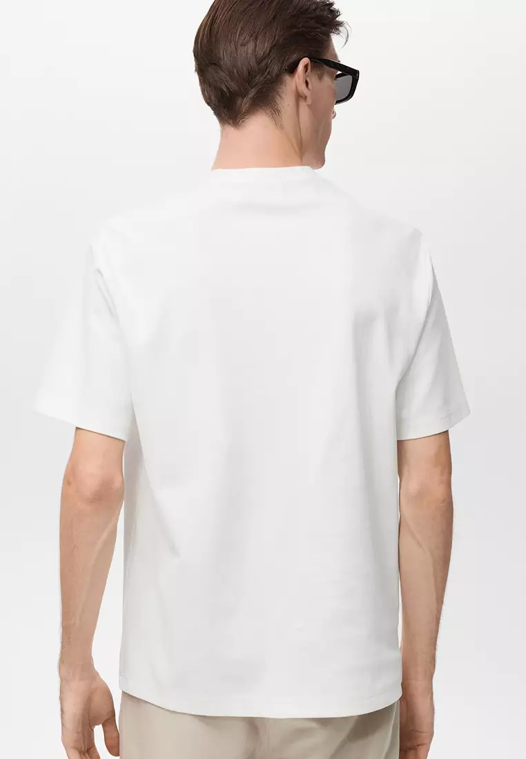 Regular-Fit Textured T-Shirt