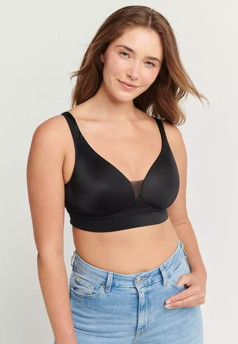 Buy Jockey Jockey® Forever Fit™ V Neck Molded Cup Bra Black 2998h 2023 Online Zalora Singapore 