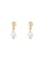 A-Excellence gold Pearl Earring A6B19AC3FC2B0CGS_1