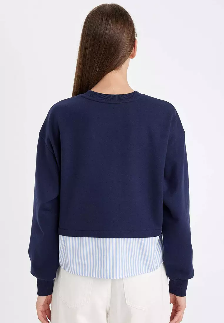 Hem Detailed Sweatshirt