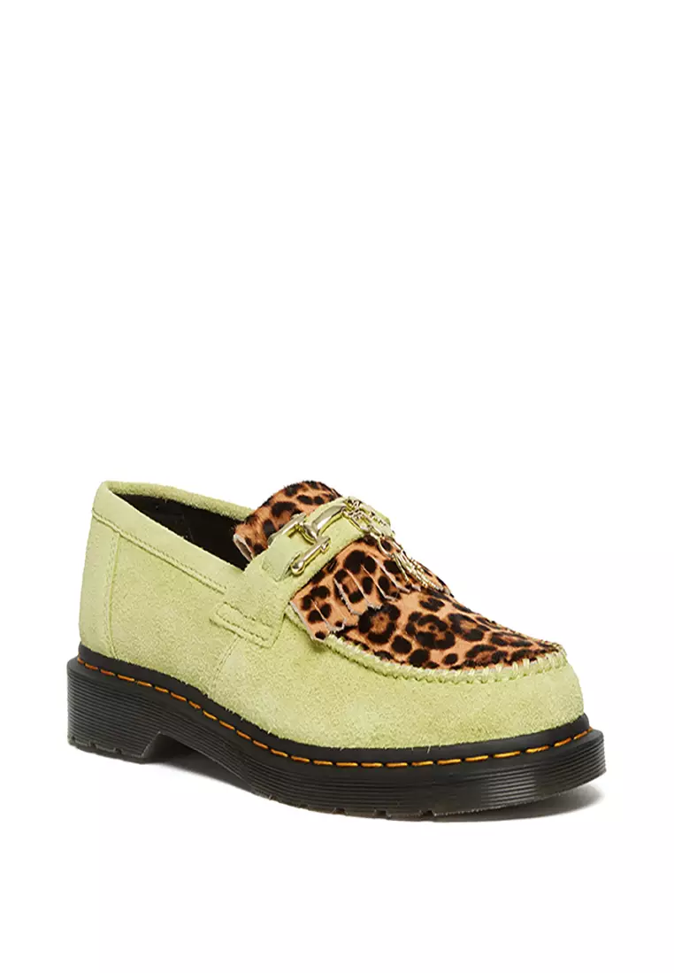 Buy Dr. Martens Adrian Bone Snaffle Desert Oasis Suede Loafers