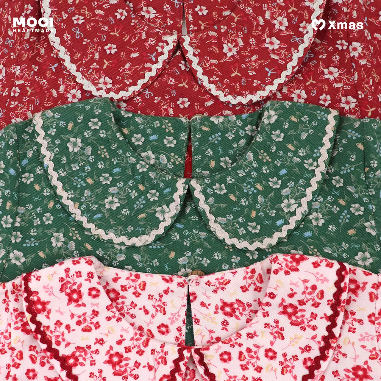Mooi Atasan Anak Perempuan Nancy Top - Ivory