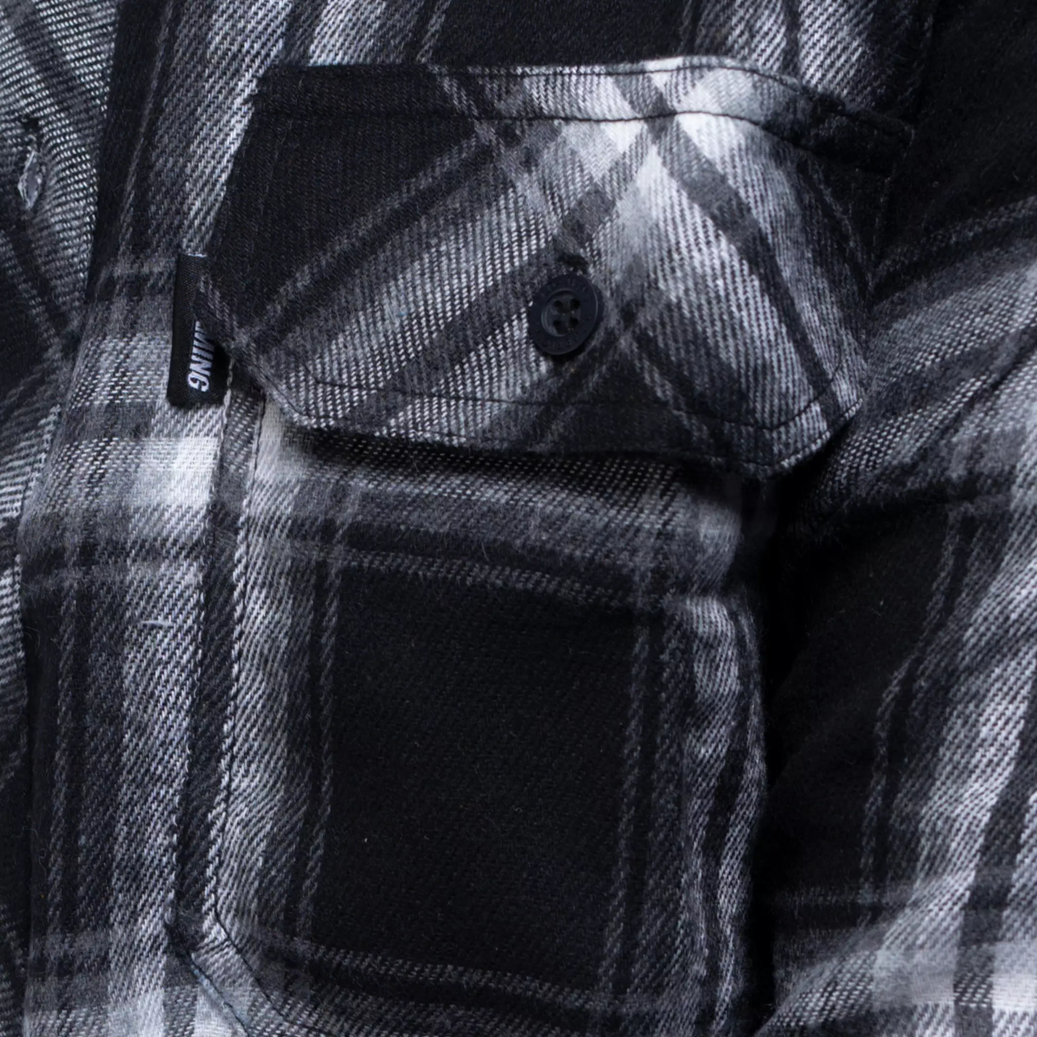 Gloaming Kemeja Flanel Veterano Unisex Panjang Delecta