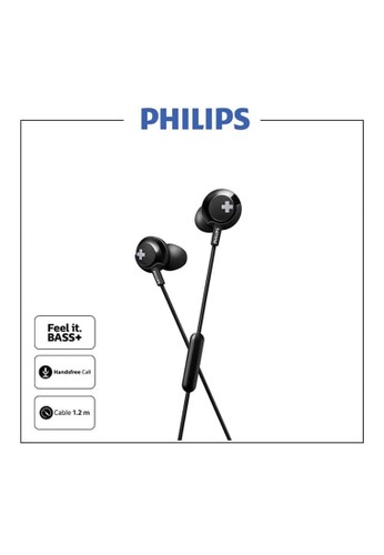 Philips multi Philips Bass+ Earphone with MIC - SHE4305 Hitam A5184ES204039FGS_1