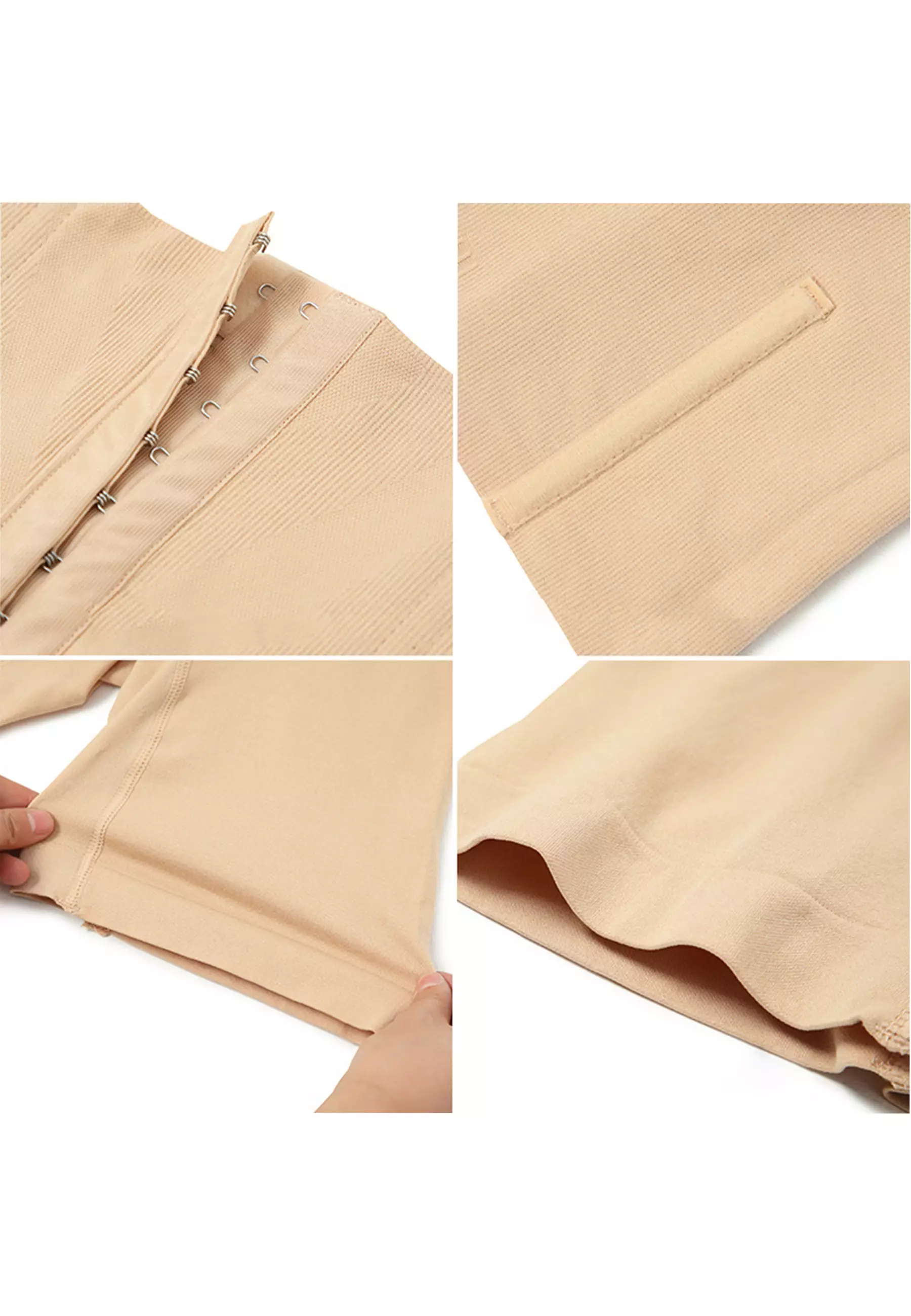 WIMIU Korset Celana 9 Kait Pelangsing Pengecil Perut Buncit High Waist Polos Olahraga Wanita Gym Sport Body Shaper Tummy Control Slimming 500084