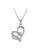 Her Jewellery silver Destiny Love Pendant (White Gold) - Made with Swarovski Crystals 7591DAC2D61342GS_1