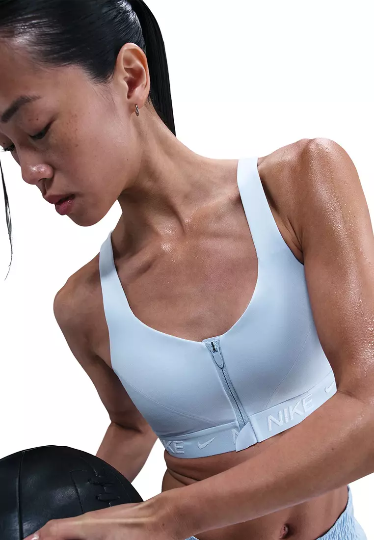 Indy High Support Women's Padded Front-Zip Sports Bra