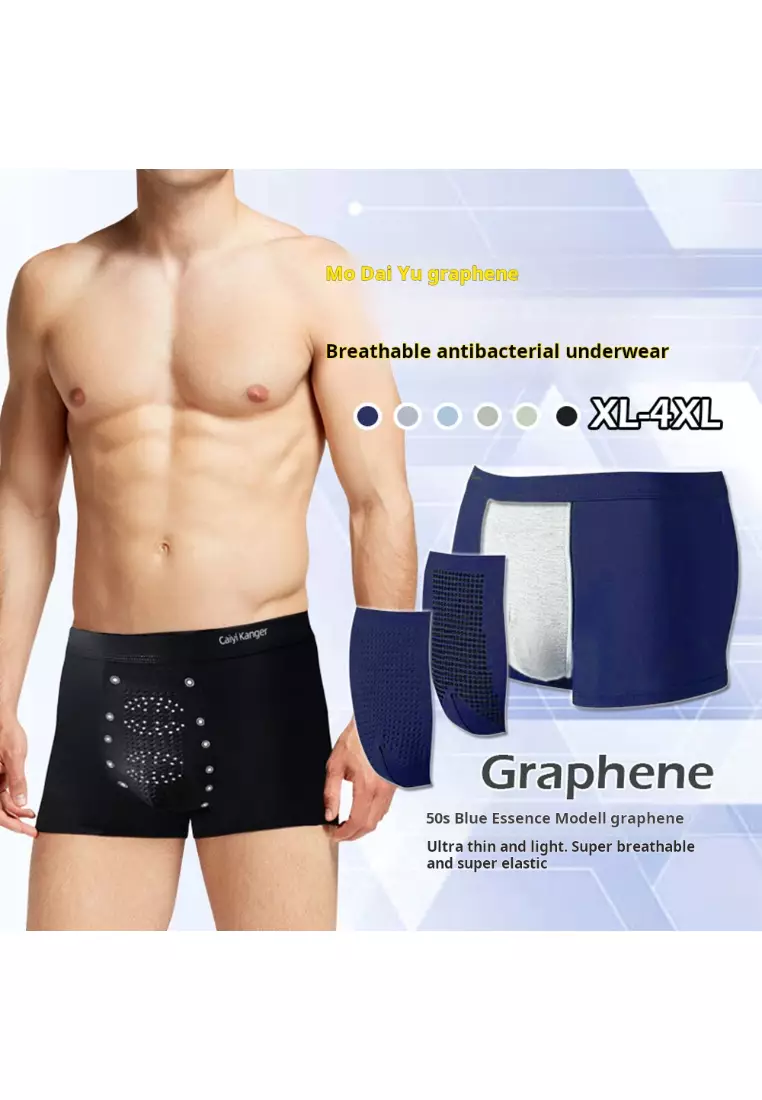 Buy Lara Antibacterial Men's Boxer Briefs Enhanced with Graphene