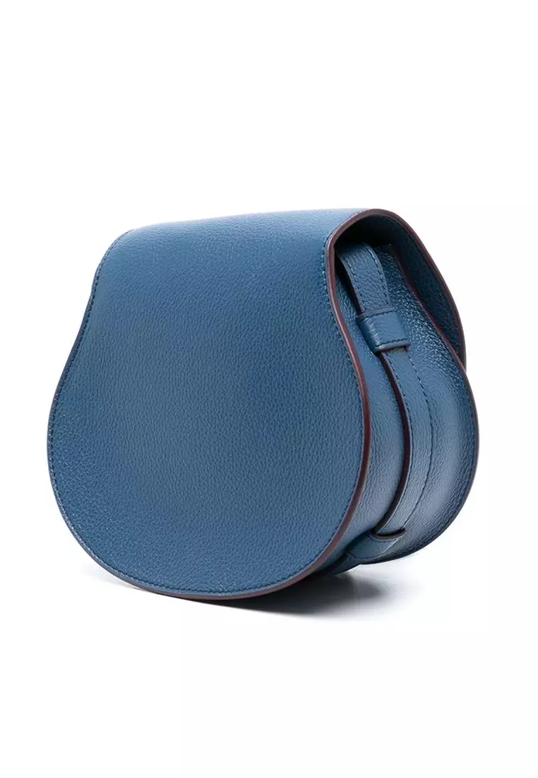 Small Marcie Saddle 斜背包(藍色)