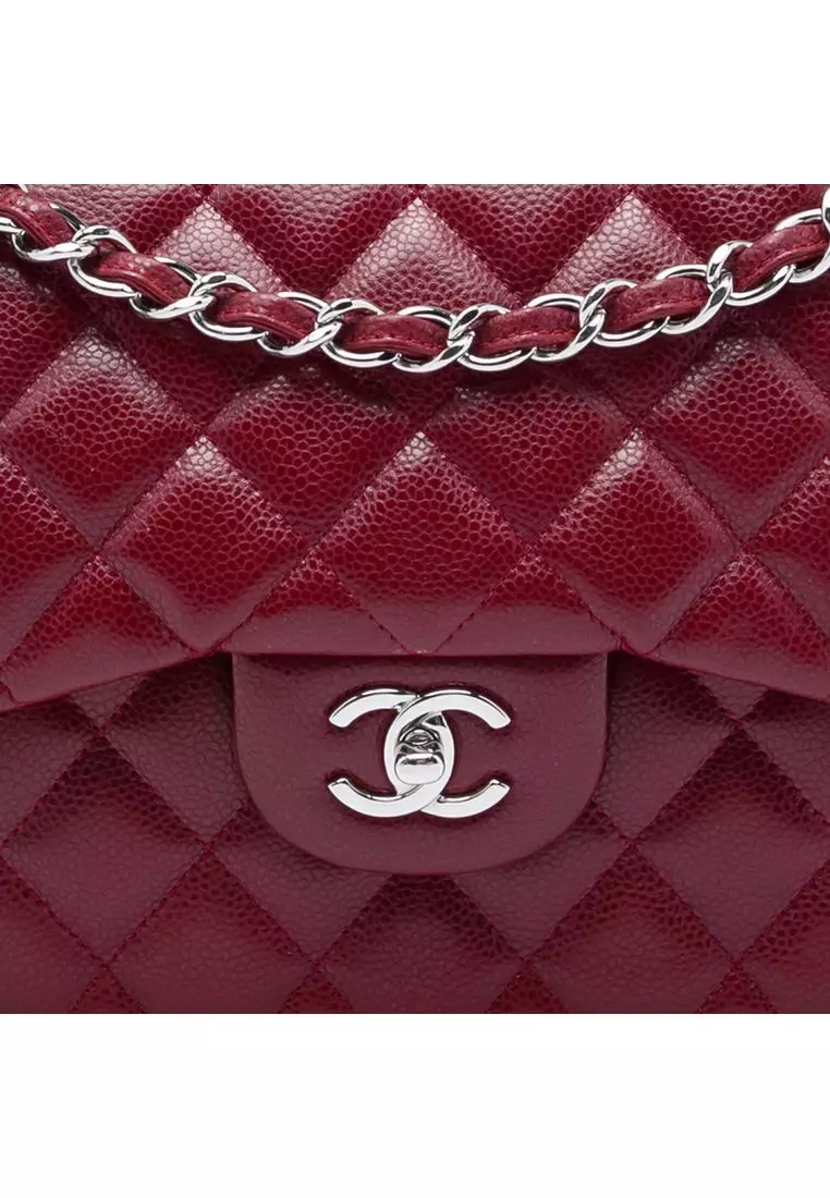 Pre-Loved Chanel Jumbo Classic Caviar Double Flap
