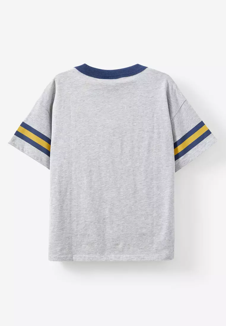 Licensed Drop Shoulder Short Sleeves Tee