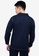 ZALORA BASICS navy Linen Blend Velcro Pocket Shirt 00966AABCD01E1GS_2