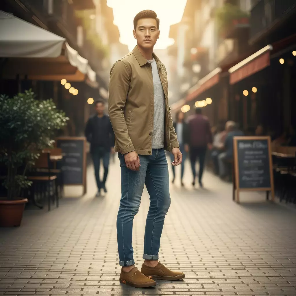 Paulmay Sepatu Slipon Pria Wanita Kyoto - Brown