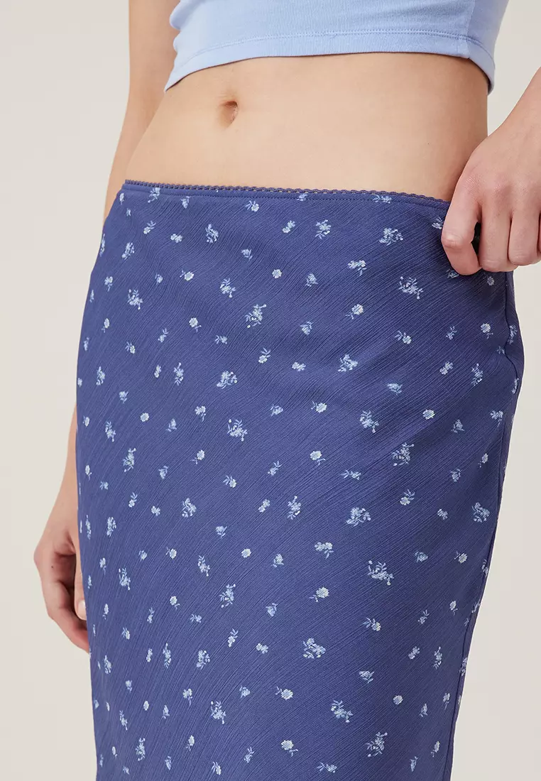 Slip skirt cotton on online
