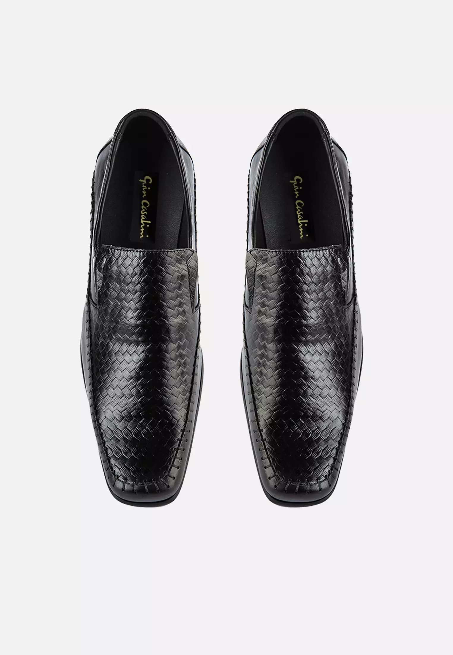 Devon Men Slip On Formal Shoes Cow Leather Workwear