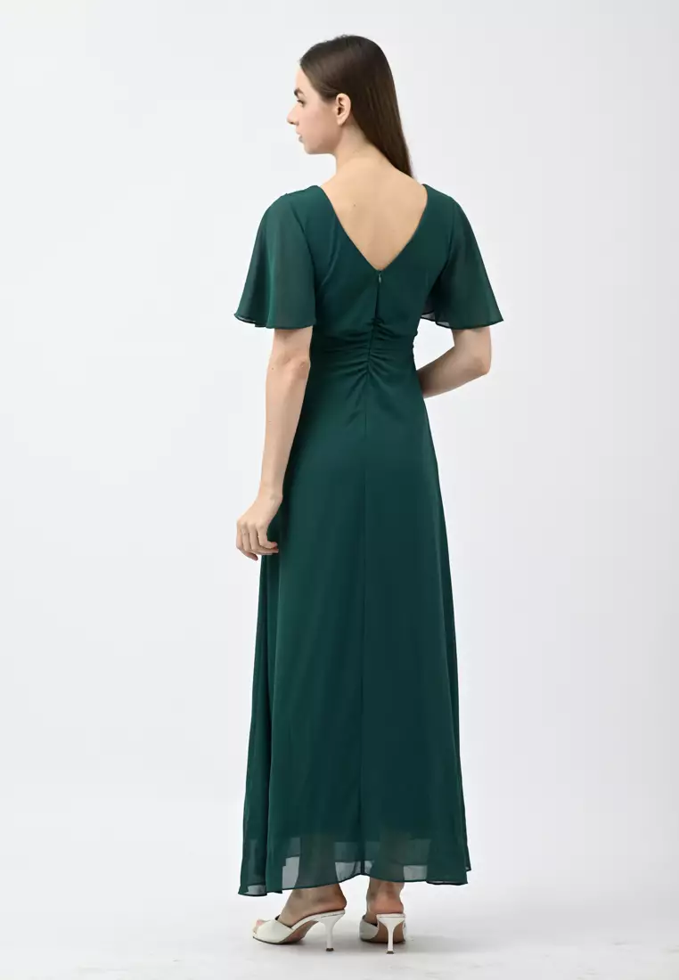 V-Neck Maxi Dress