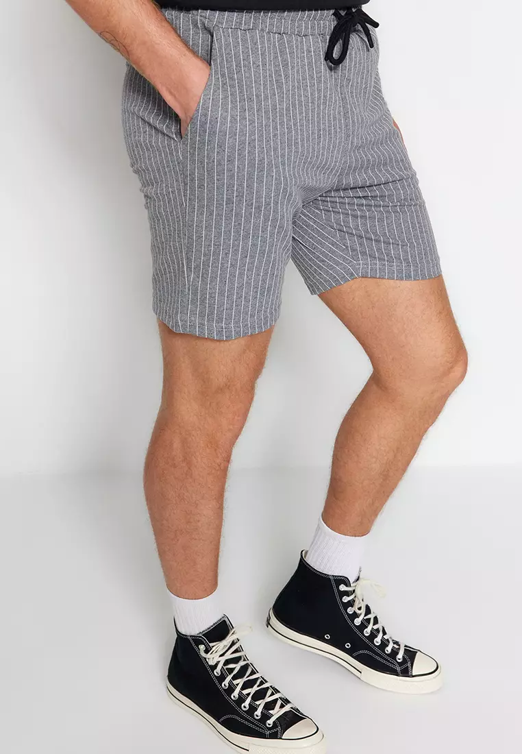 Buy Trendyol Striped Drawstring Shorts 2023 Online ZALORA