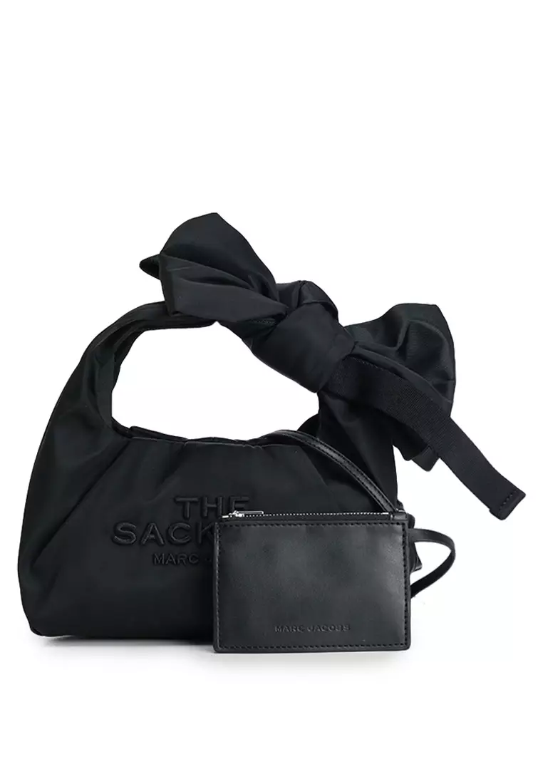 The Bow Nylon Mini Sack Bag