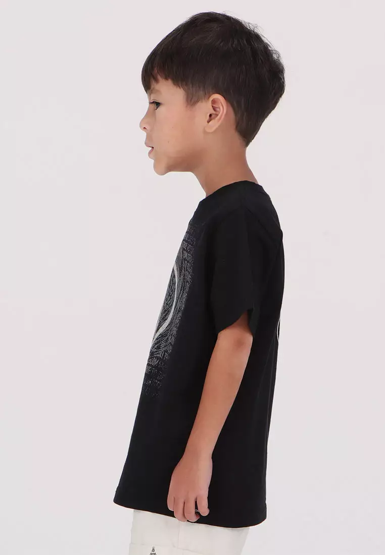 KRG FULL CIRCLE SHORT SLEEVE TEE BLACK