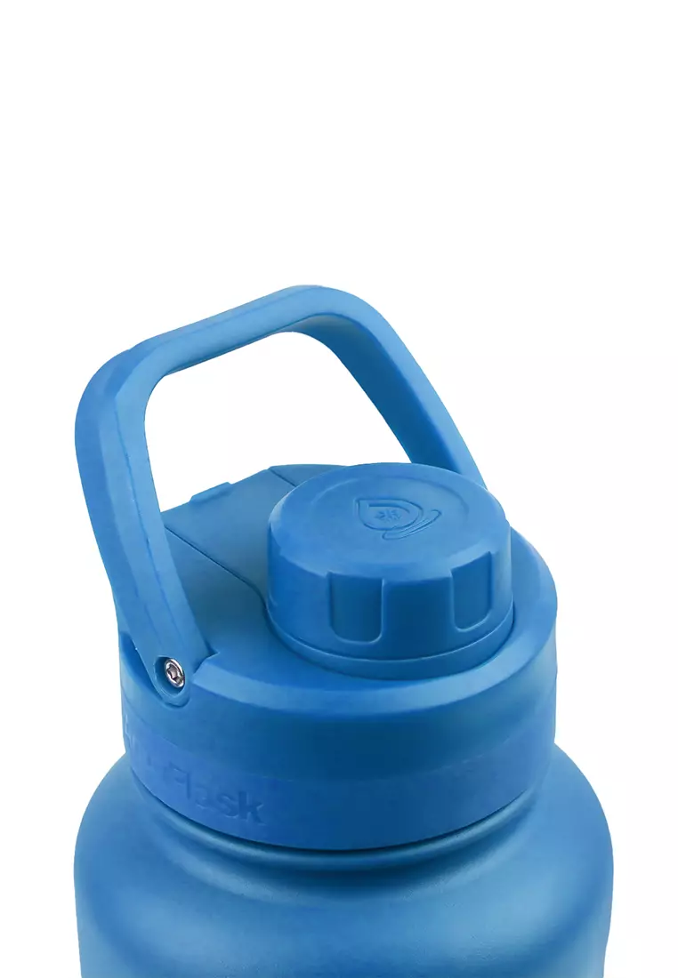 40oz Pacific Blue New Sports Lid Bottle Wide Mouth Vacuum Insulated Stainless Steel Drinking Water Bottle
