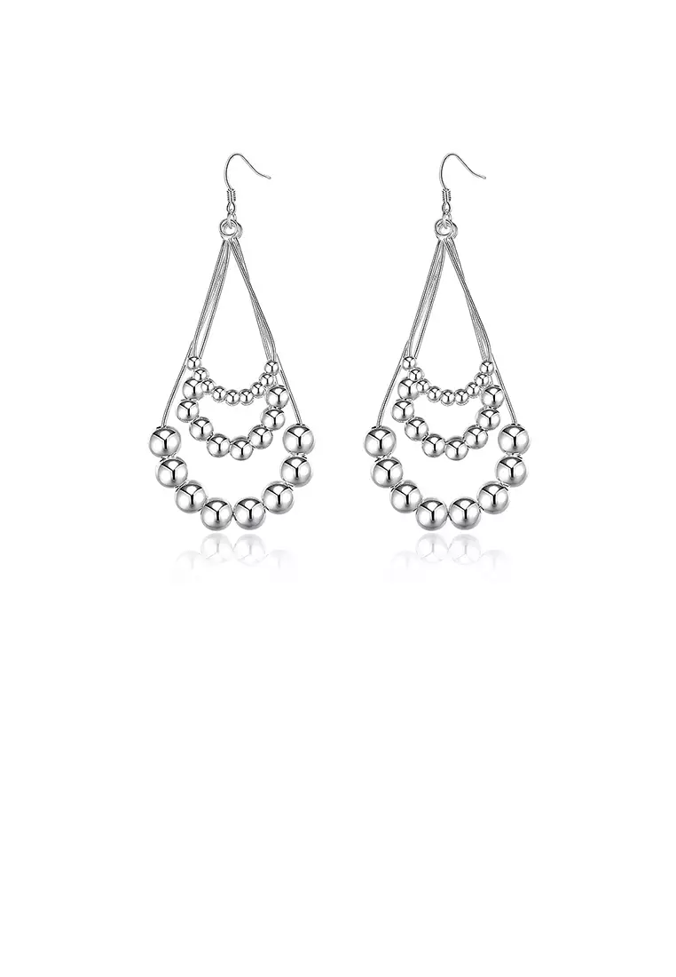 White store beaded earrings