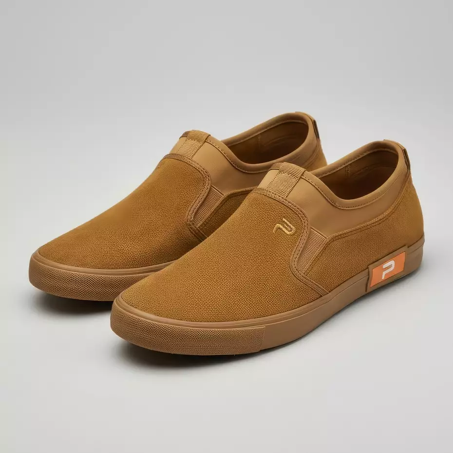 Paulmay Sepatu Slipon Pria Wanita Kyoto - Brown