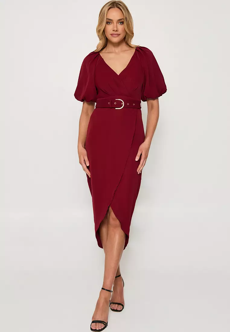 Zalora wrap dress discount
