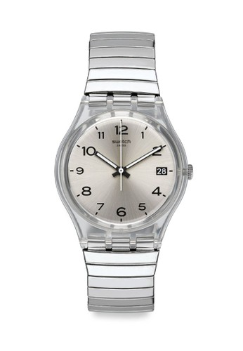 Swatch SWT GM 416A Silver All L Jam Tangan Pria - Silver