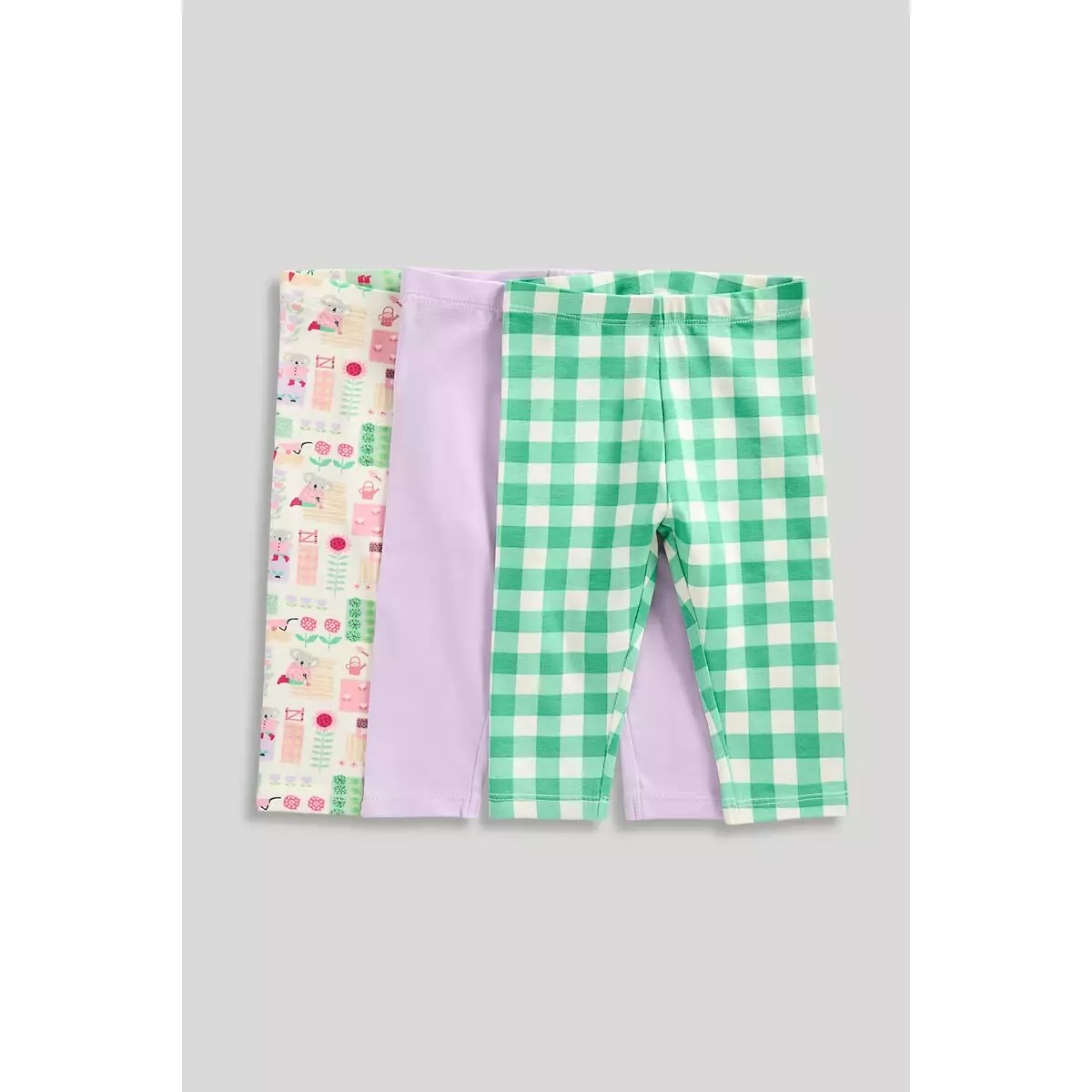 Mothercare Leggings - 3 Pack - Celana Panjang Bayi Perempuan (Ungu)