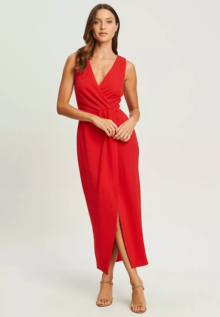 Zalora sales red dress