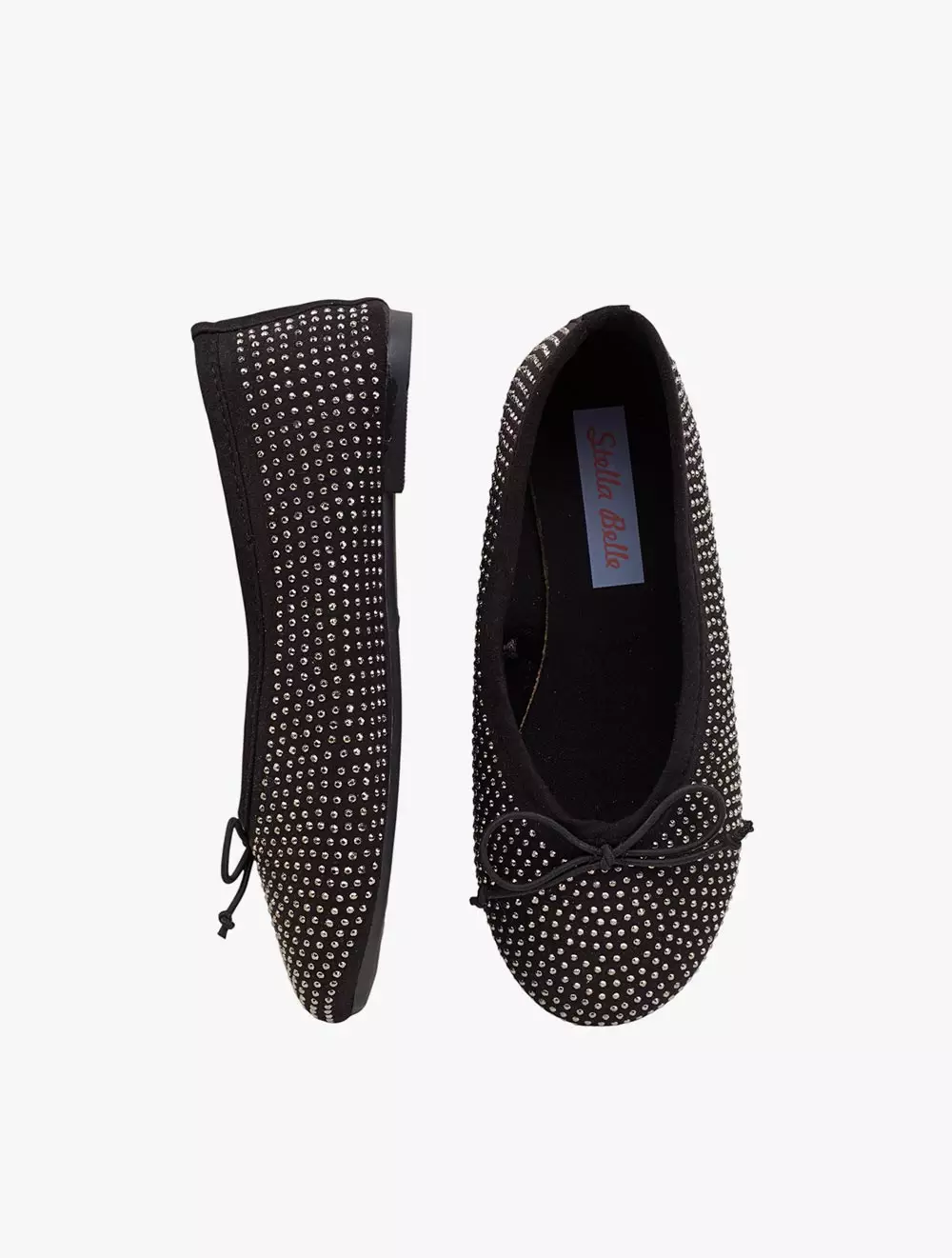 Payless Stella Belle Childrens Natalie Youth Flats - Black_07