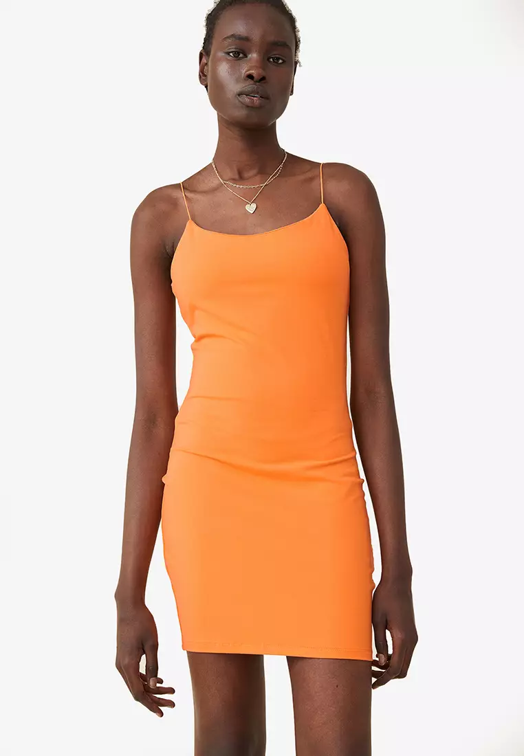 Strappy cotton top summer dresses